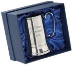 Personalised Stainless Steel US 1 Pint Tankard in a Silk Box Any Text You Want