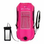 Swim buoy, Tow Float, Dry Bag for Open Water Swimming, 28L & Free Phone Case