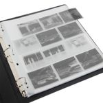 60pcs 120 Negative Strip Sleeves Storage Archival Ring Binder Filing Pages UK