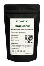 Paracleanse Parasite & Candida cleanse for Humans Black walnut, wormwood, cloves