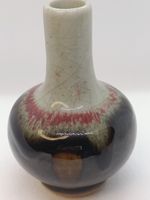 RARE ANTIQUE CHINESE PORCELAIN CHUN GE TYPE JUN WARE FLAMBE VASE 18th CENTURY