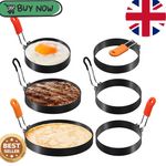 Professional Stainless Steel Egg Fried Ring Nonstick Round Pancake Mold