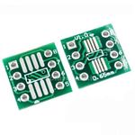 2 x SOP8 SOIC8 TSSOP8 MSOP8 to DIP Adapter Boards Double Sided SMD to DIP8 UK