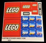 Custom Decal for 3221 Replacement Sticker for 3221