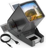 35mm Slide Film Viewer 3X Magnification LED Lighted Projector Negative Scanner