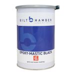 Bilt Hamber Epoxy Mastic Black Tough Steel & Alloy Waterproof Coating - 1L Pail