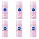 6 x Nivea Pearl & Beauty Anti-Perspirant Deodorant Mini Spray 35ml Travel Size