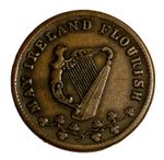 1852 Ireland Dublin Henry St farthing token O’Grady Clinton & Co Berlin W# 6190