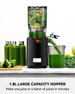LINKChef Cold Press Juicer Machines, 130mm Diameter and 1.8L Capacity Juicers