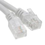 10m RJ11 to RJ11 Telephone Extension Cable Lead Broadband ADSL Modem White