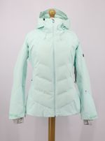 ROXY DUSK WOMENS INSULATED SNOW JACKET HOODED GREEN RRP £310 EG