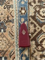 Wittner Taktell Piccolo Metronome, burgundy- good condition.