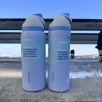 25 Colors 0wala 24/32oz Rose Quartz FreeSip Stainless Steel Water Bottle Gift