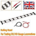 UK Locomotives Rolling Road 50cm Long For OO/HO Rolling Road - 8Set Rollers