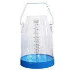 Milking Pail with Scale Clear Milking Pail Graduated