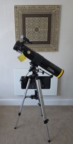 National Geographic Premium Telescope 76/700 EQ with Tripod Stand (fully boxed)