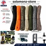 100M 300FT 4mm 7 Strand Core 550 Paracord Parachute Cord Camping Tent Rope Color