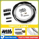5 Meters Universal Throttle Cable Kit Universal DIY Work Shop Throttle Cable UK