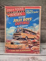 Only Fools And Horses The Jolly Boys Outing advertising A5 Aluminium sign.