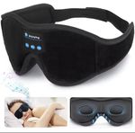 Mask For Sleep Headphones Bluetooth 3D Eye Mask Music Play Sleeping