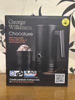 George Wilkinson Chocoluxe Hot Chocolate Maker Milk Warmer & Frother NEW 500W
