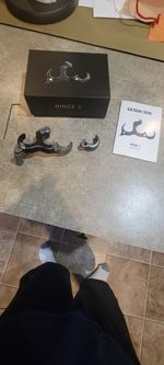 Ultraview the Hinge 2 Medium Stainless Steel with custom thumb peg 