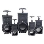 Slide Gate Valve DN32 DN100 40/50/75/110MM for Outlet Koi Carp Fish Pond Filter