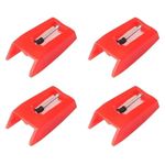 4 Pcs Record Player Needles, Universal Replacement Stylus Needles Replacement h
