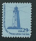 Scott # 1605....29 Cent...Lighthouse...2 Stamps