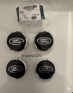 Genuine Land Rover Discovery Velar Alloy Wheel Centre Caps X4 63MM- LR069899
