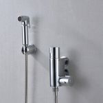 BD Direct All-In-One Brass Thermostatic Douche / Shattaf Set