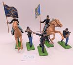 Britains Deetail ACW Union Cavalry and Infantry 
