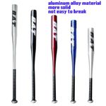 32/34" Heavy Duty Metal Baseball Bat Rounder Softball Pole Stick Stainless Steel