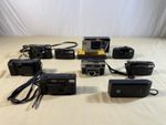 Vintage Camera Lot Kodak Konica Instamatic Disc 4000 VR35 Advantix Film