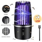 Electric Mosquito Killer Lamp Rechargeable Zapper Bug Fly Insect Trap UV Light