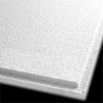 Suspended Ceiling Sandtone Texture Surface 600mm x 600mm Tegular Tiles 10 Tiles
