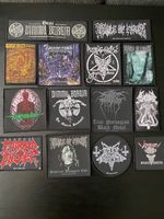 Death And Black Metal Official Sew On Patches Carcass, Dimmu Borgir, Venom