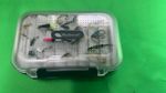 Wychwood VUEFINDER Twin Leaf Fly Fishing box. Approx Trout 40 Flies.