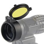 Rifle Scope Quick Flip Spring Up Open Lens Cover Protect Cap 30-66mm Calibe