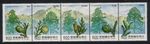 Taiwan Forest Resources Conifers 5v Strip 1992 MNH SG#2051-2055