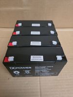 4 x 6V 12AH  BAIT BOAT BATTERIES for MICROCAT, TECHNICAT 45% more bait time .