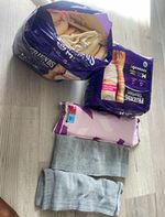 Postpartum Frida Disposable Nappies Size M Bundle Mixed Packs (One Open)