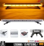 1200MM 1.2m 46" Van Truck 88 LED Amber Light Bar Beacon Hazard Recovery Lightbar