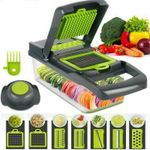 10 in 1 Food Vegetable Salad Fruit Peeler Cutter Slicer Dicer Chopper Kitchen