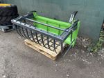 A440586 1.6m Silage grapple Hydraulic Avant loader Attachment Muck Grab Fork