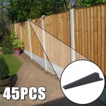 45X Anti-Rattle Fence Panel Security Clip Wedges Grips Fences Stops Rattling UK