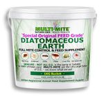 MULTI MITE Diatomaceous Earth FEED Supplement Grade DE Powder Red Mite Fleas