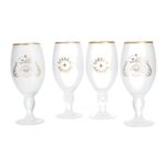 Stella Artois Frosted Chalice Championships Wimbledon mancave pub set of 4 33cl