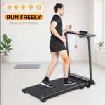 Electric Foldable Treadmill Underdesk Running Walking Fitness Machine Bluetooth