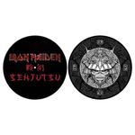 IRON MAIDEN senjutsu DJ TURNTABLE twin SLIPMAT PACK sealed